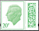 Charles III Pale Colours: 20p